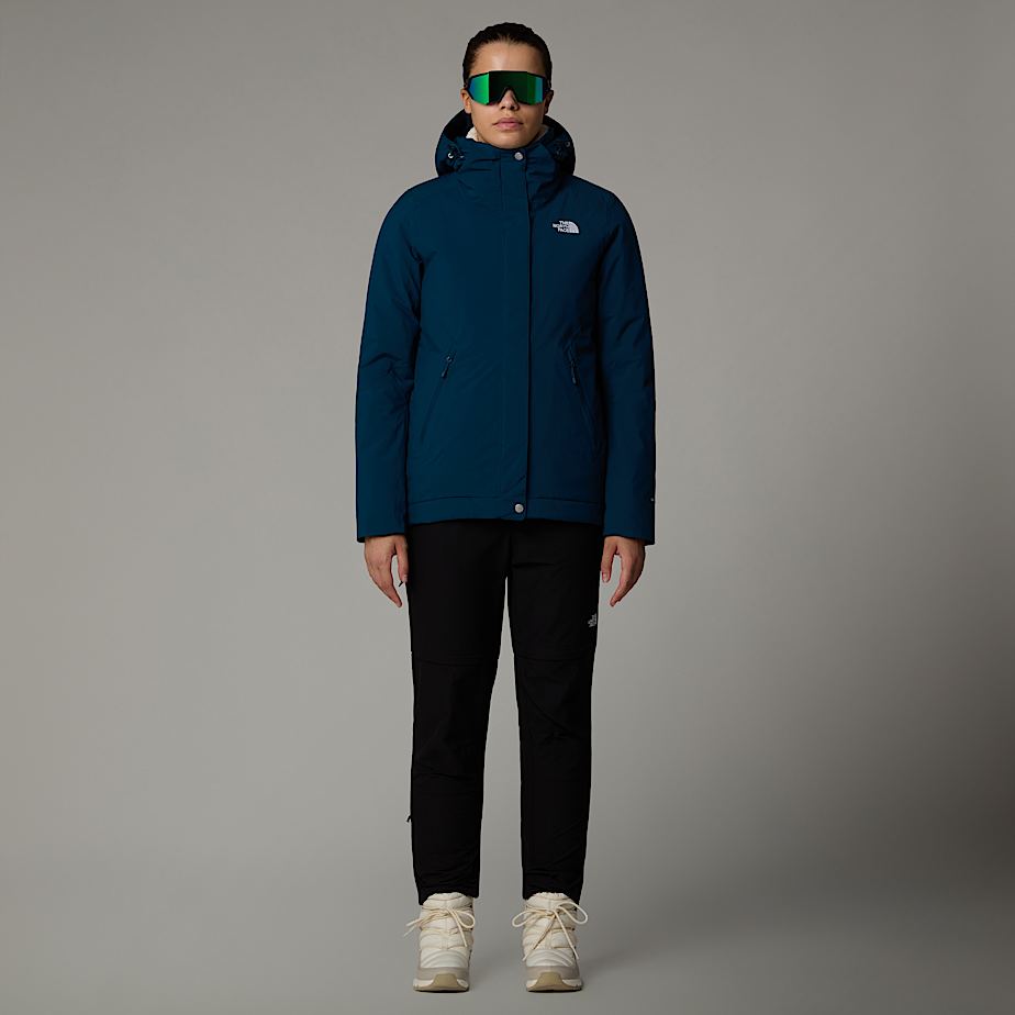 Women The North Face Inlux Insulated Jackets Navy | NF0A58R1M