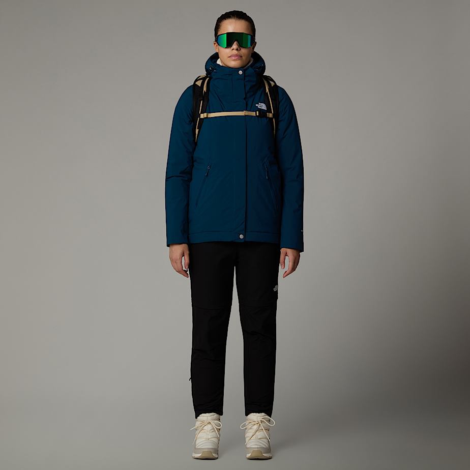Women The North Face Inlux Insulated Jackets Navy | NF0A58R1M