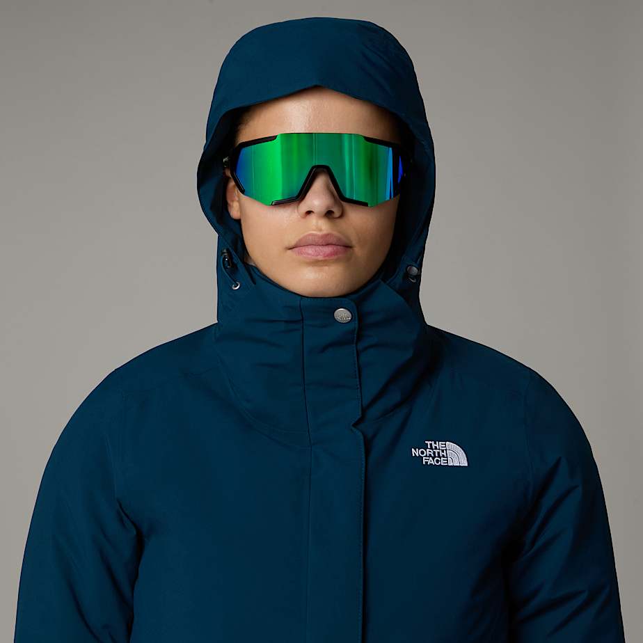 Women The North Face Inlux Insulated Jackets Navy | NF0A58R1M
