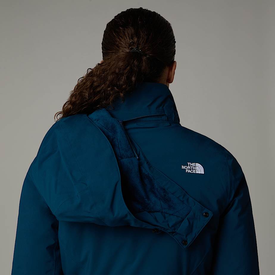 Women The North Face Inlux Insulated Jackets Navy | NF0A58R1M