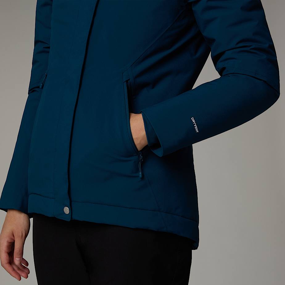 Women The North Face Inlux Insulated Jackets Navy | NF0A58R1M