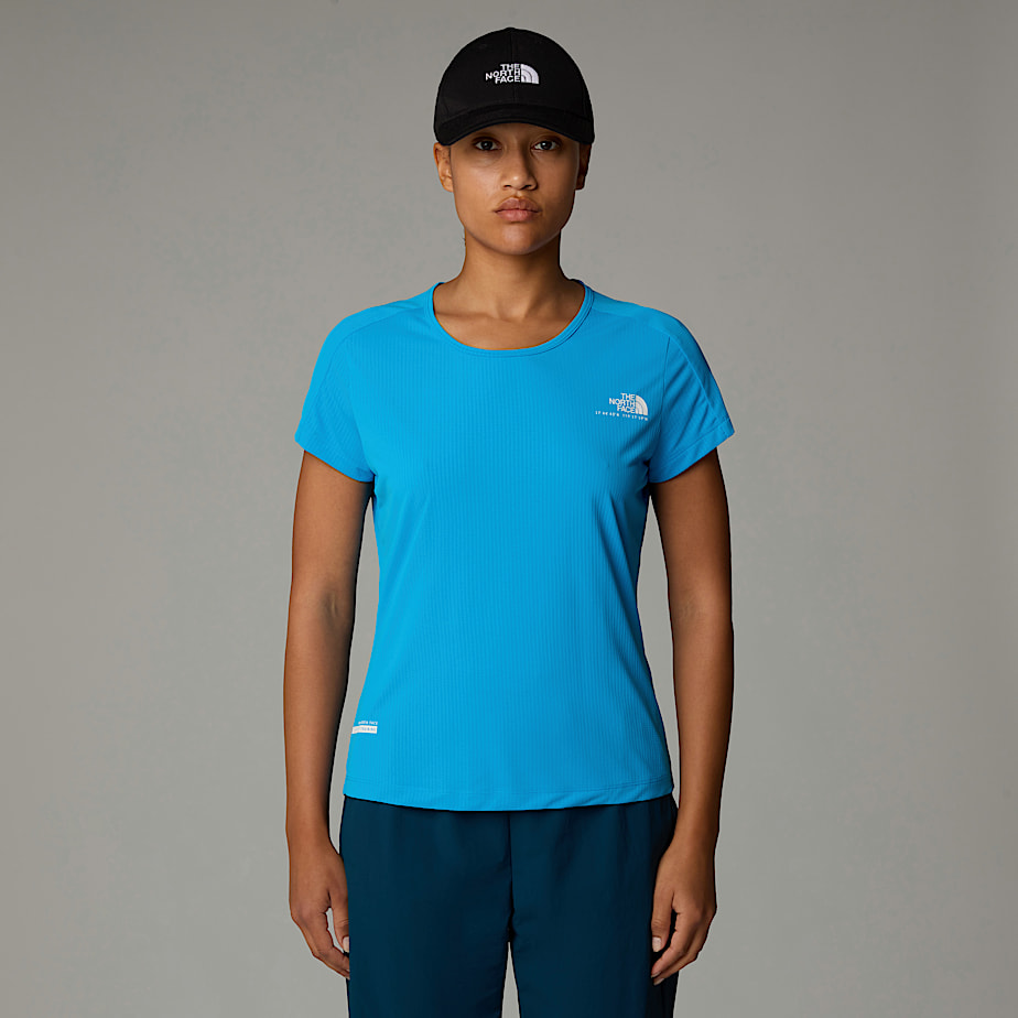 Women The North Face Kikash T Shirts Blue | NF0A61C7L