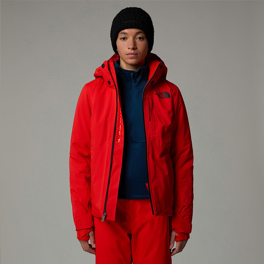 Women The North Face Lenado Jackets Red | NF0A40W1H