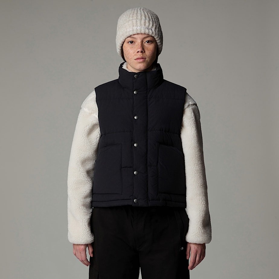 Women The North Face M66 Down Vest Black | NF0A96R1N
