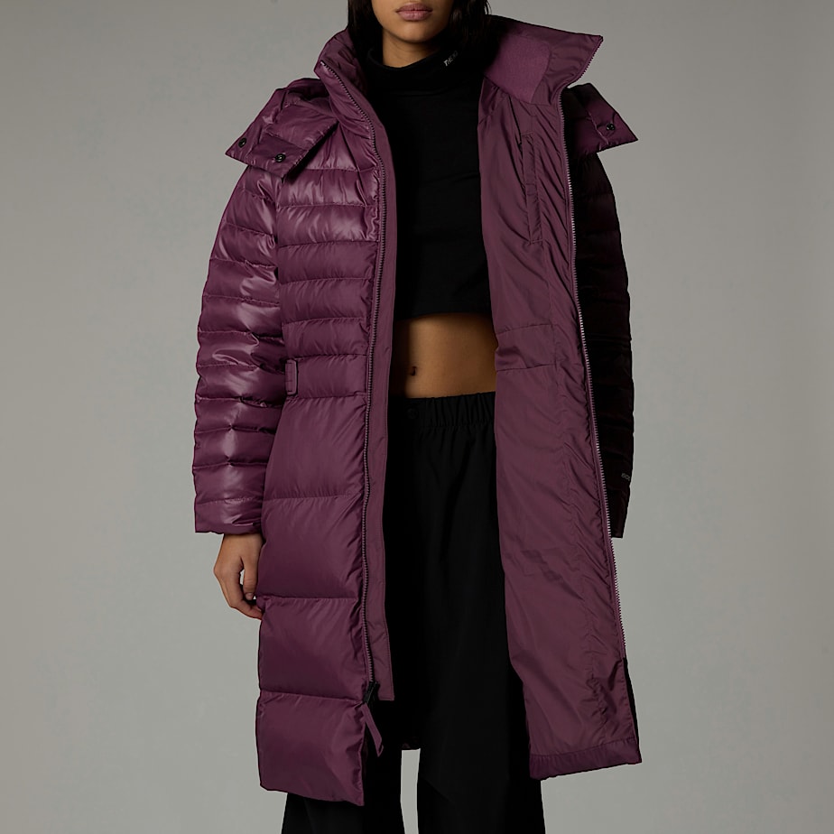Women The North Face Metropolis Parka Purple | NF0A82Q1O