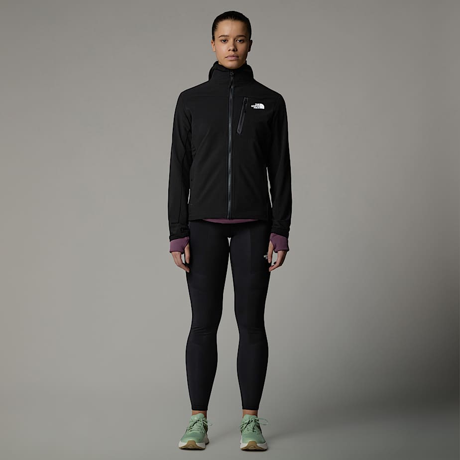 Women The North Face Mountain Athletics Softshell Jackets Black | NF0A30K0I