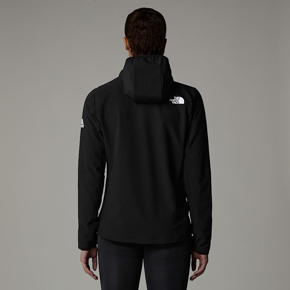 Women The North Face Mountain Athletics Softshell Jackets Black | NF0A30K0I