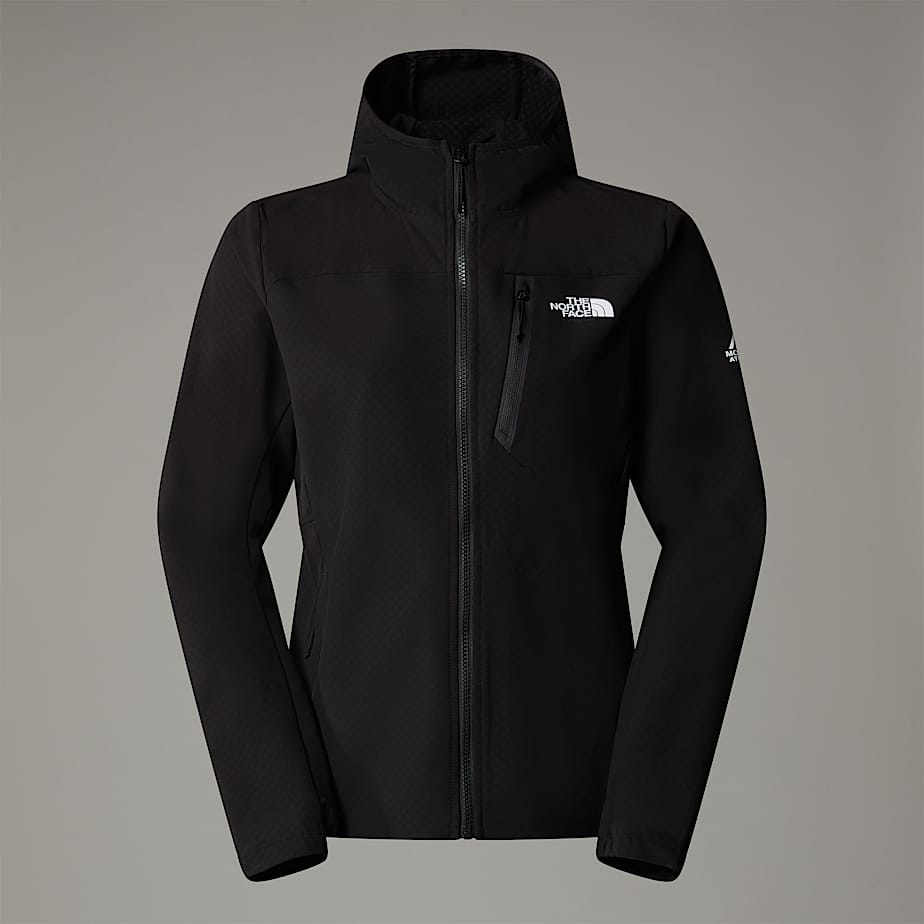 Women The North Face Mountain Athletics Softshell Jackets Black | NF0A30K0I