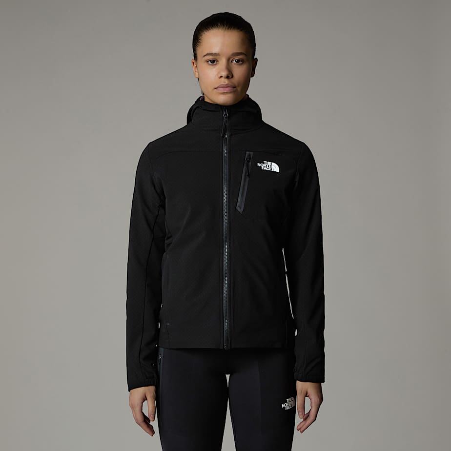 Women The North Face Mountain Athletics Softshell Jackets Black | NF0A30K0I
