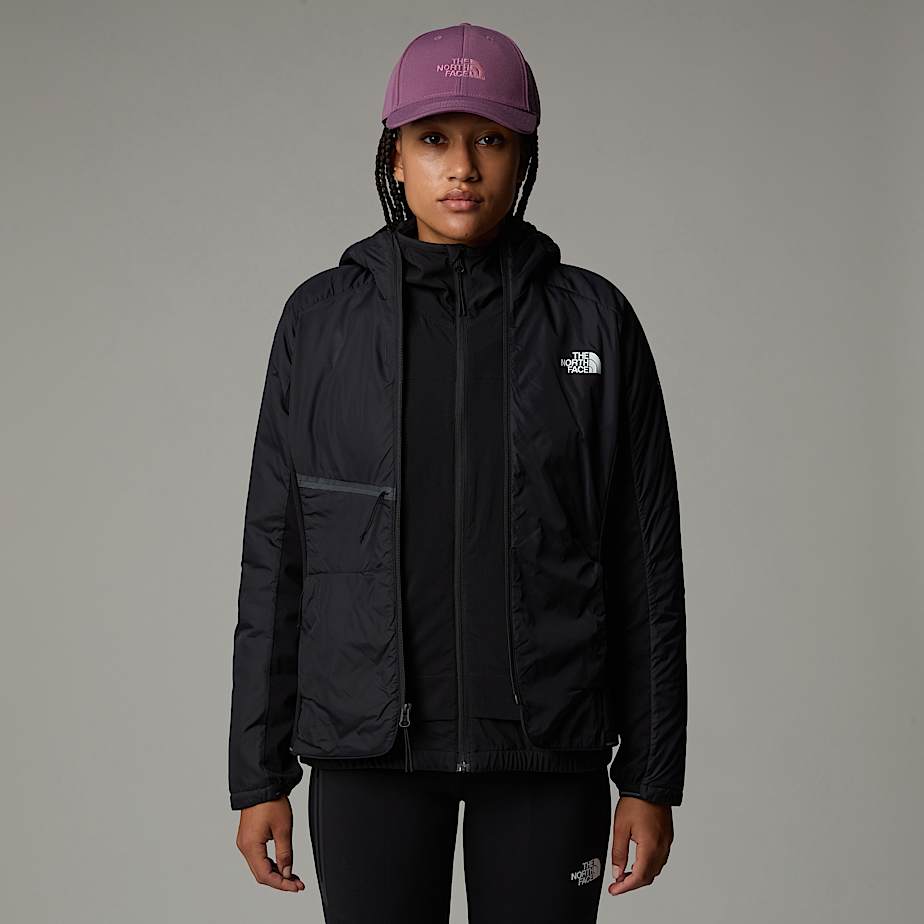 Women The North Face Mountain Athletics Hybrid Jackets Black | NF0A02L7M