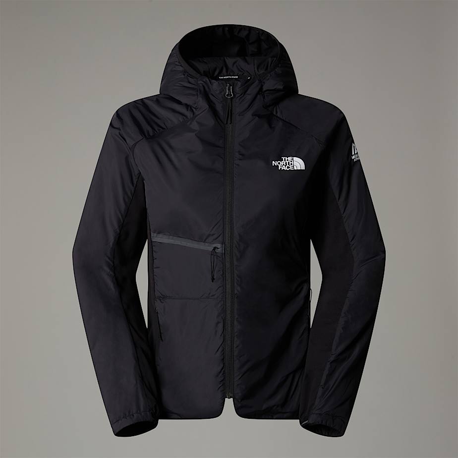 Women The North Face Mountain Athletics Hybrid Jackets Black | NF0A02L7M