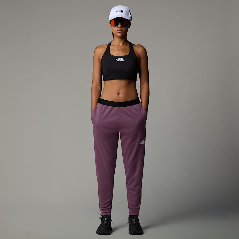 Women The North Face Mountain Athletics Fleece Joggers Purple | NF0A93S5V
