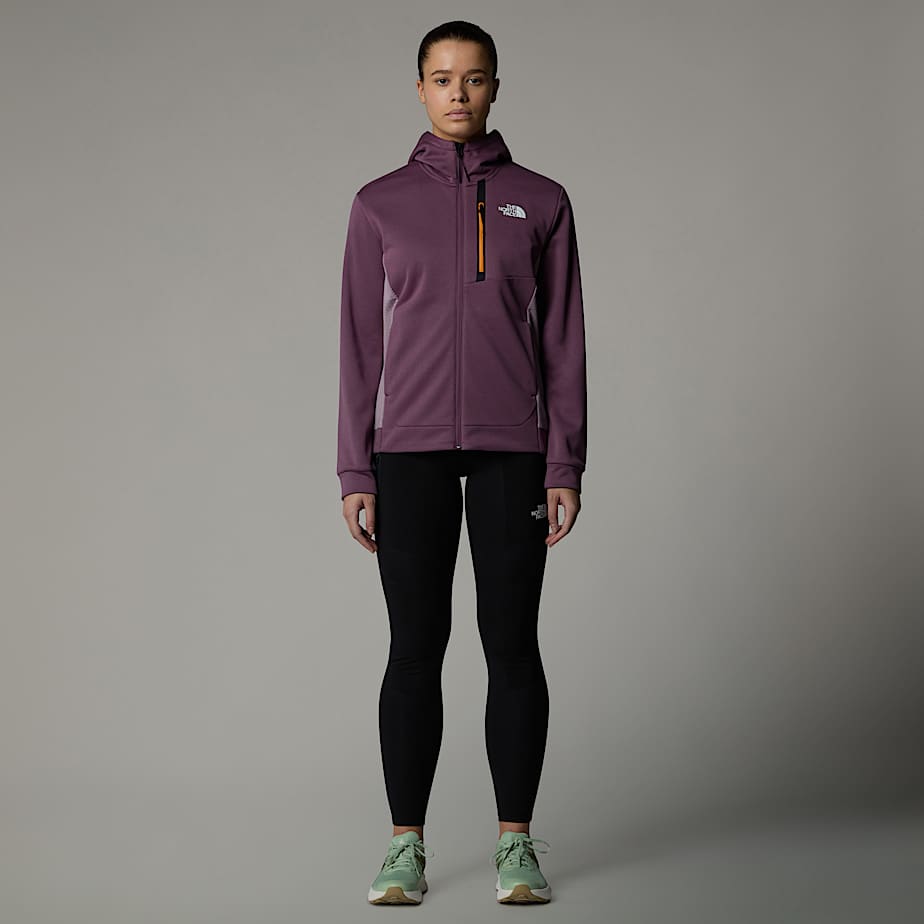 Women The North Face Mountain Athletics Full-Zip Fleece Jackets Purple | NF0A44G6M