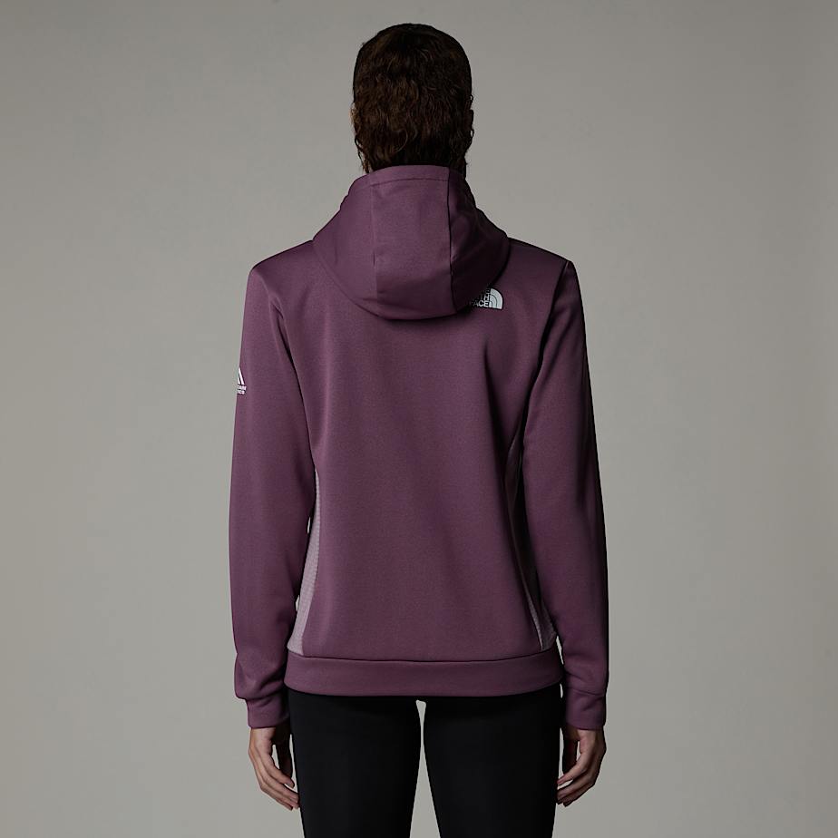 Women The North Face Mountain Athletics Full-Zip Fleece Jackets Purple | NF0A44G6M
