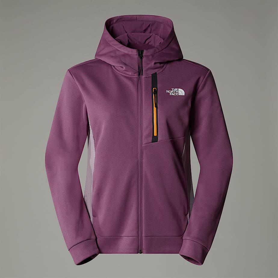 Women The North Face Mountain Athletics Full-Zip Fleece Jackets Purple | NF0A44G6M