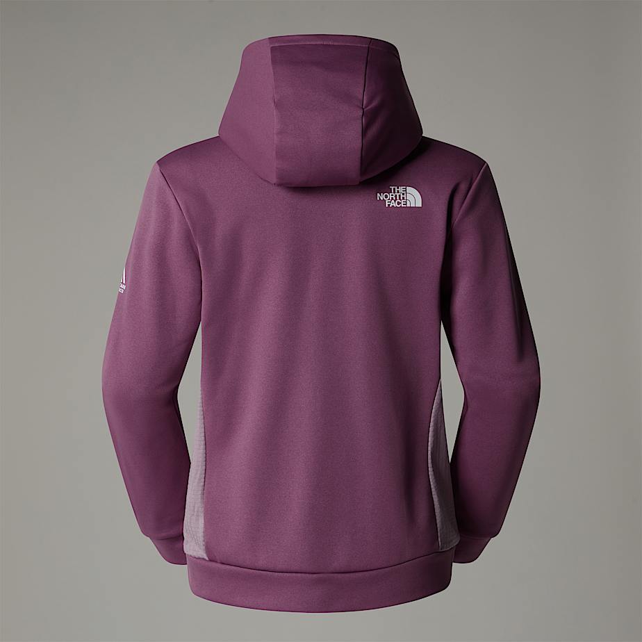 Women The North Face Mountain Athletics Full-Zip Fleece Jackets Purple | NF0A44G6M