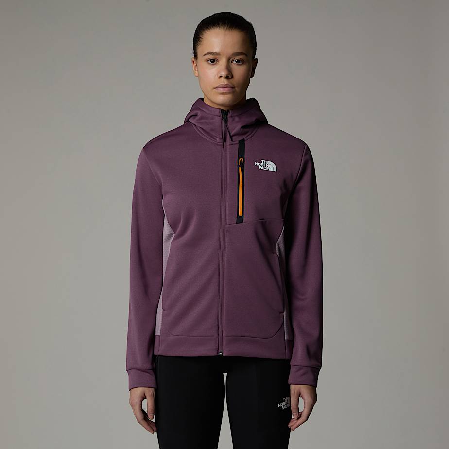 Women The North Face Mountain Athletics Full-Zip Fleece Jackets Purple | NF0A44G6M
