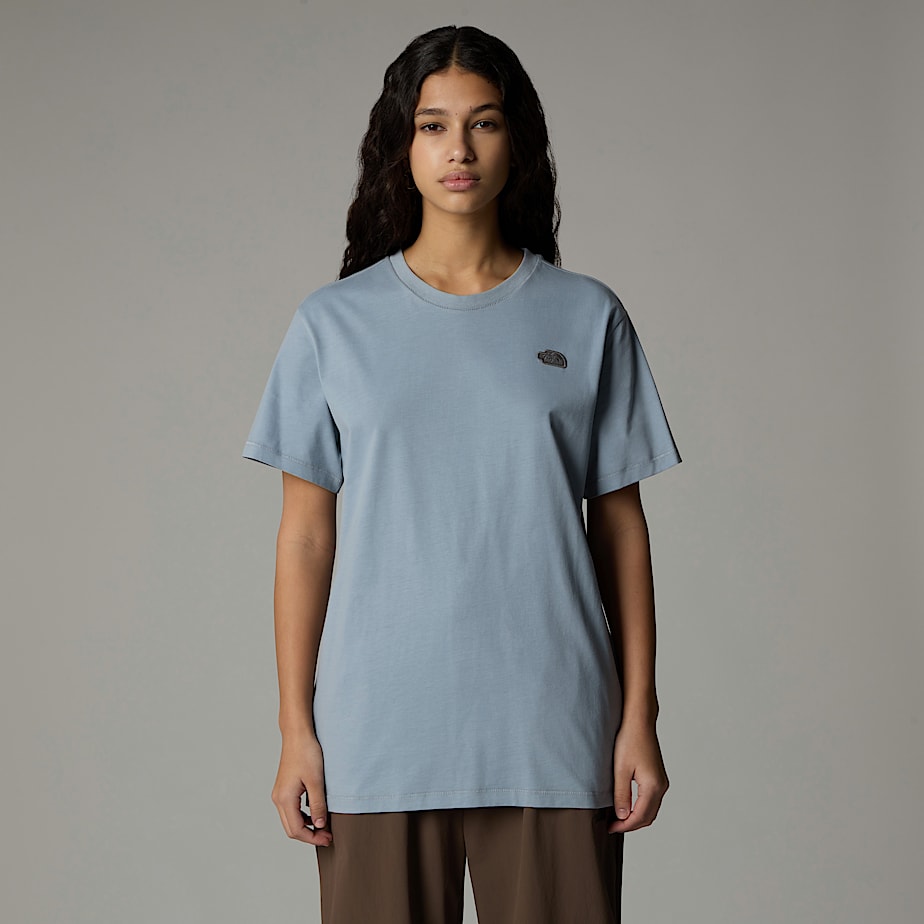 Women The North Face Natural Dye T Shirts Grey | NF0A67G1Y
