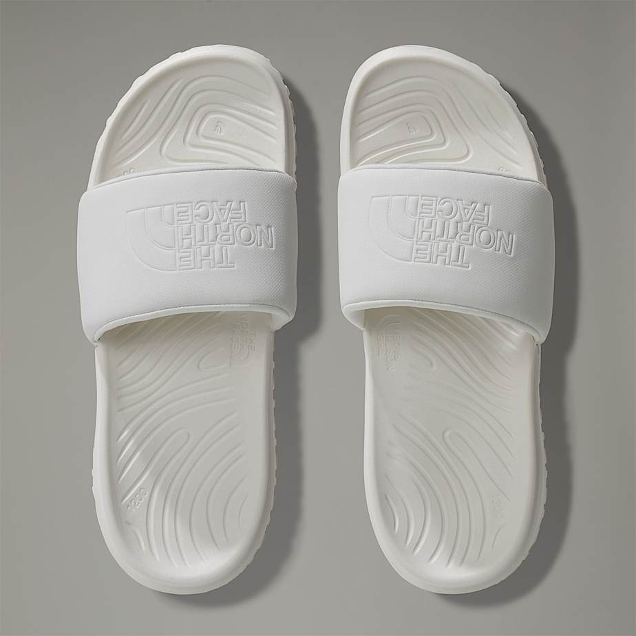 Women The North Face Never Stop Cush Slides White | NF0A65K5V