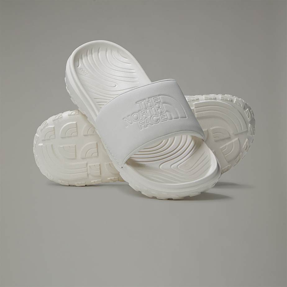 Women The North Face Never Stop Cush Slides White | NF0A65K5V
