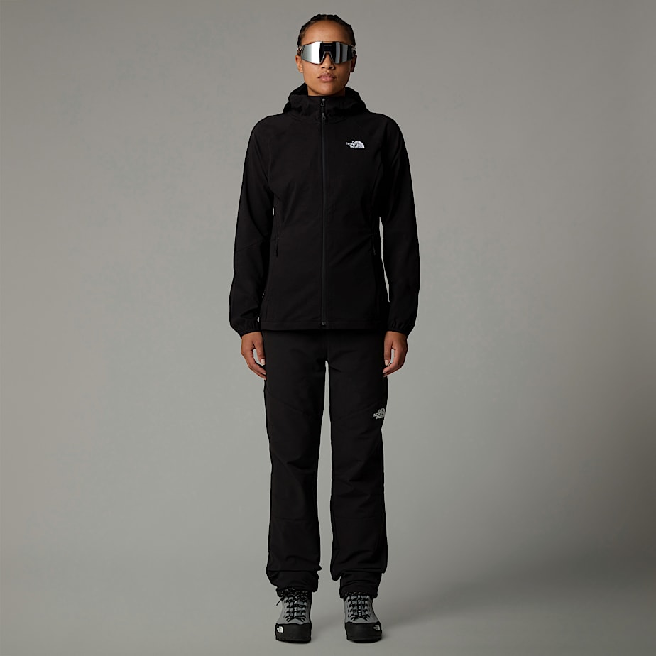 Women The North Face Nimble Hooded Jackets Black | NF0A28N5V