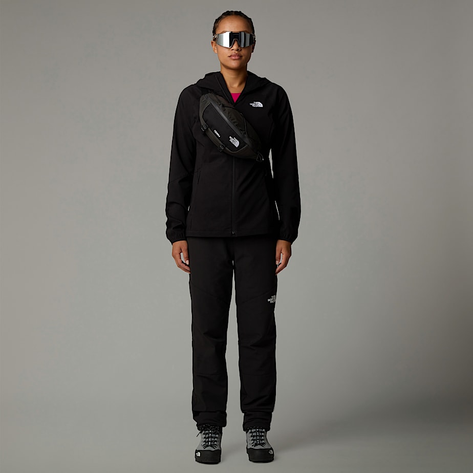 Women The North Face Nimble Hooded Jackets Black | NF0A28N5V