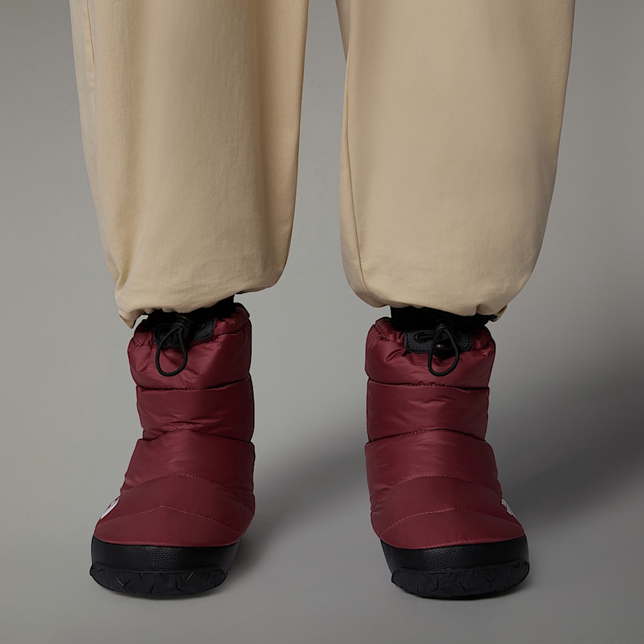 Women The North Face Nuptse Après Booties Red | NF0A66M9A