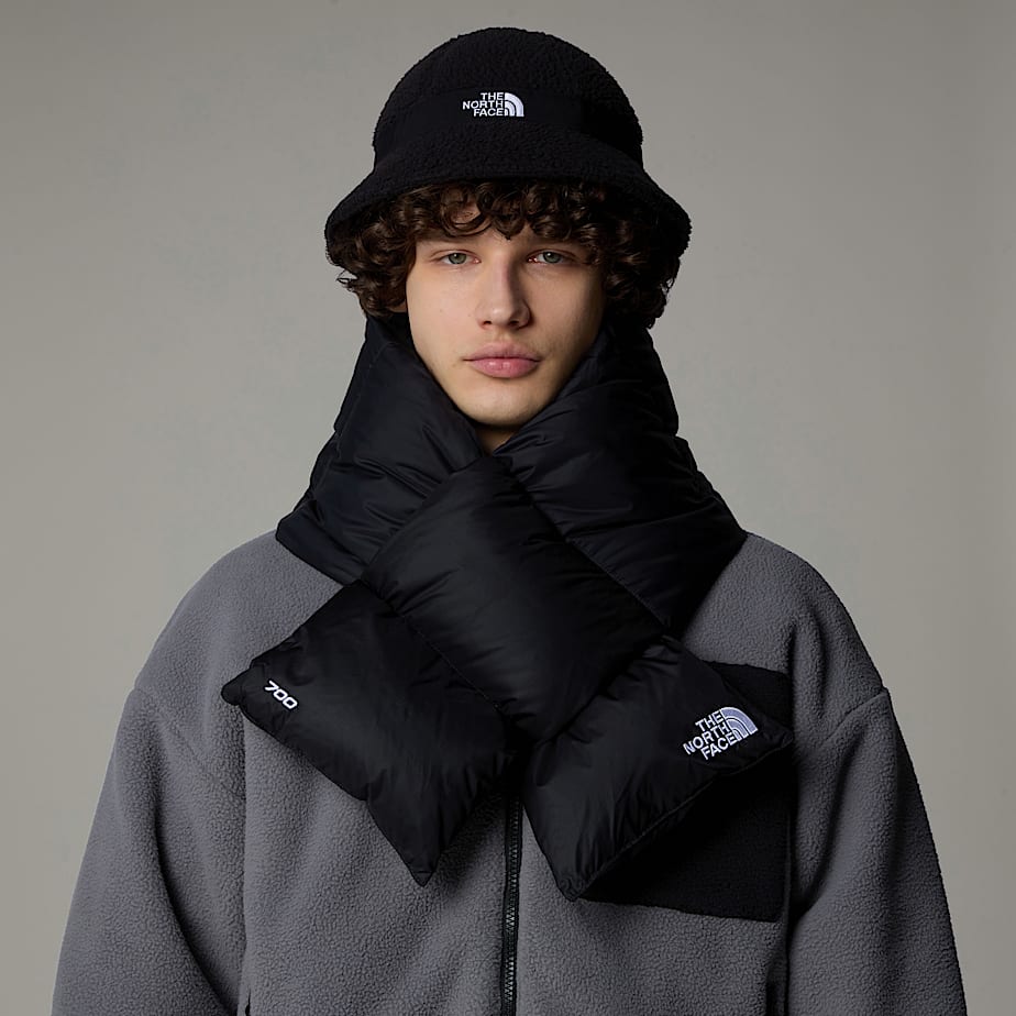 Women The North Face Nuptse Scarf Black | NF0A72W8K