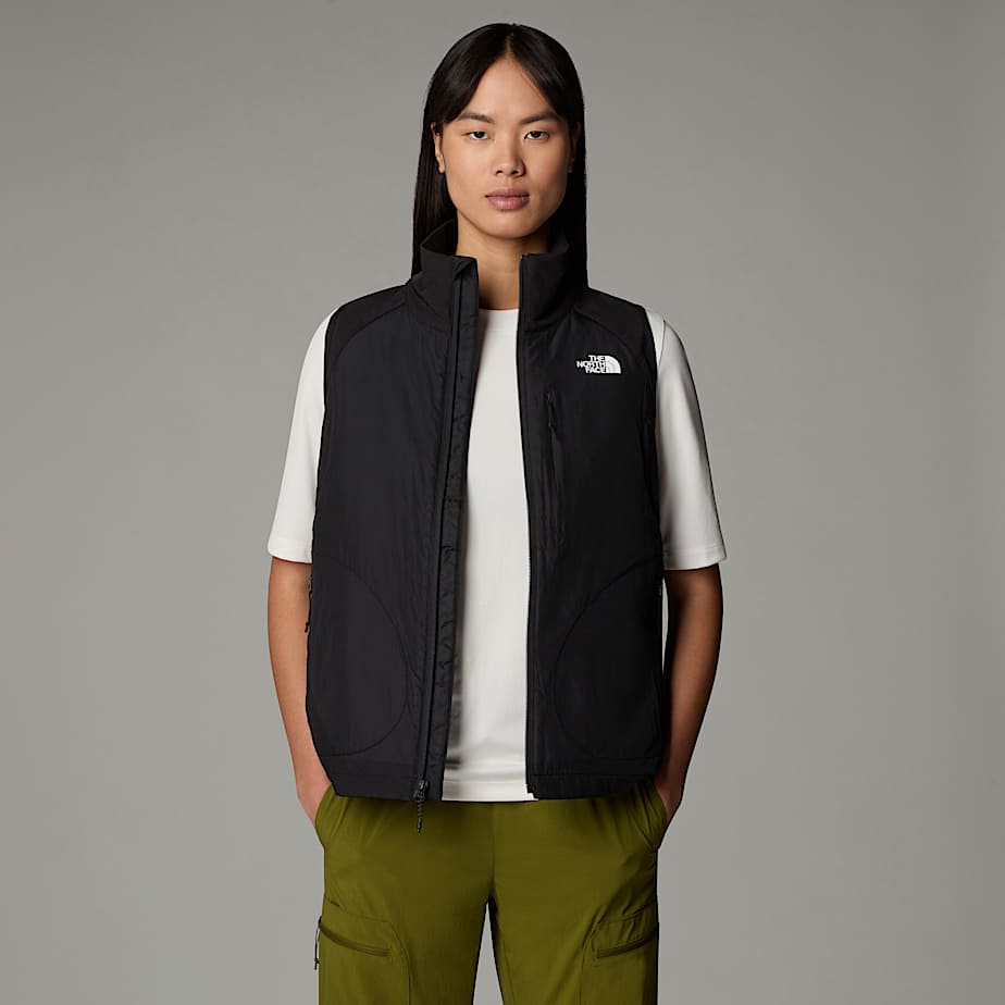 Women The North Face Packable Hybrid Vest Black | NF0A76P5F