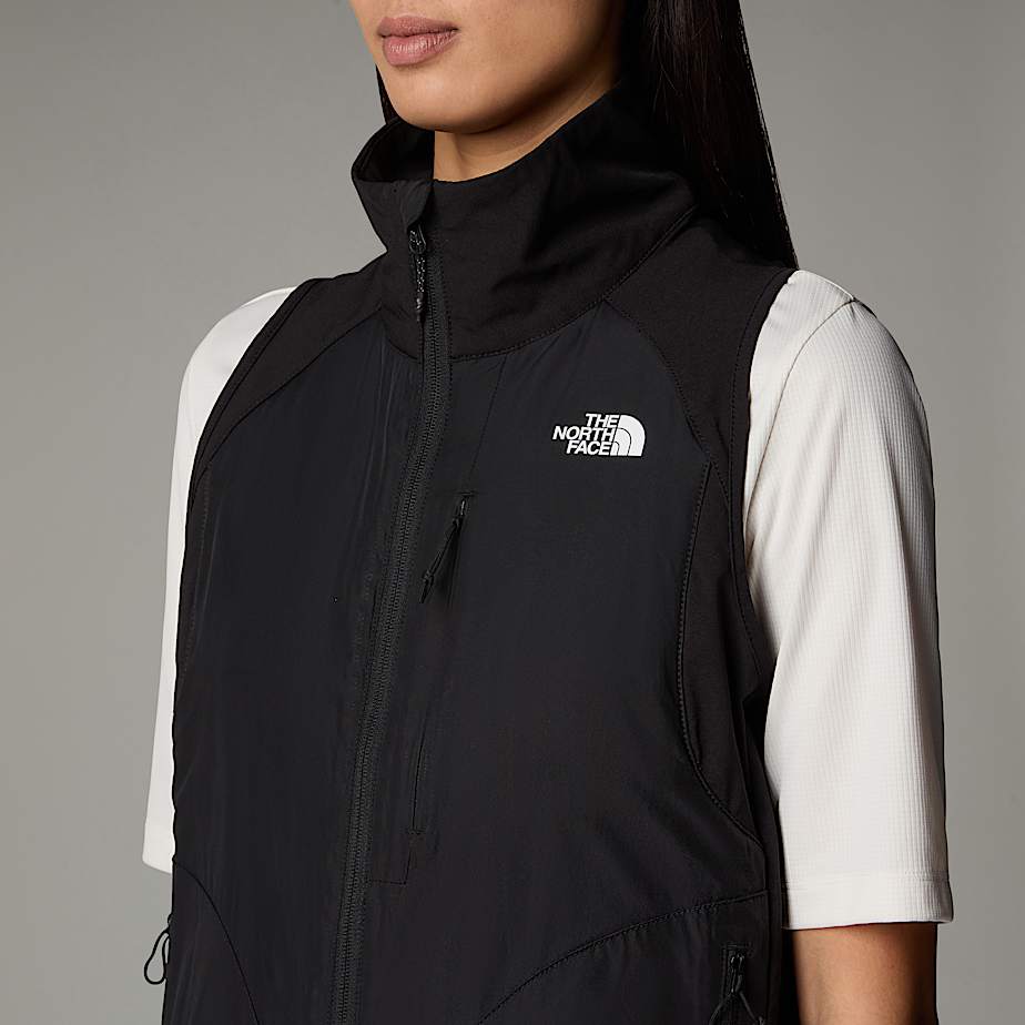 Women The North Face Packable Hybrid Vest Black | NF0A76P5F