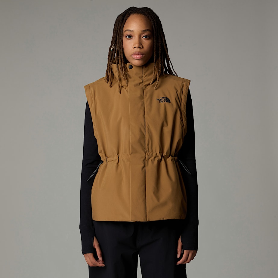 Women The North Face Padded 2-in-1 Convertible Jackets Brown | NF0A50B1N