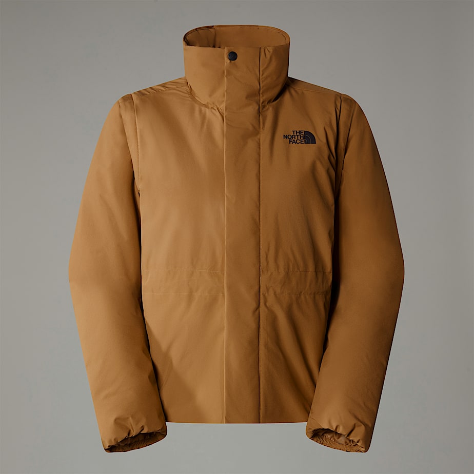 Women The North Face Padded 2-in-1 Convertible Jackets Brown | NF0A50B1N