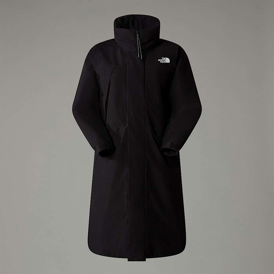 Women The North Face Padded Long Length Parka Black | NF0A78O9F