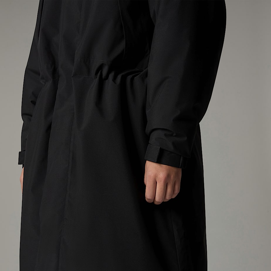 Women The North Face Padded Long Length Parka Black | NF0A78O9F