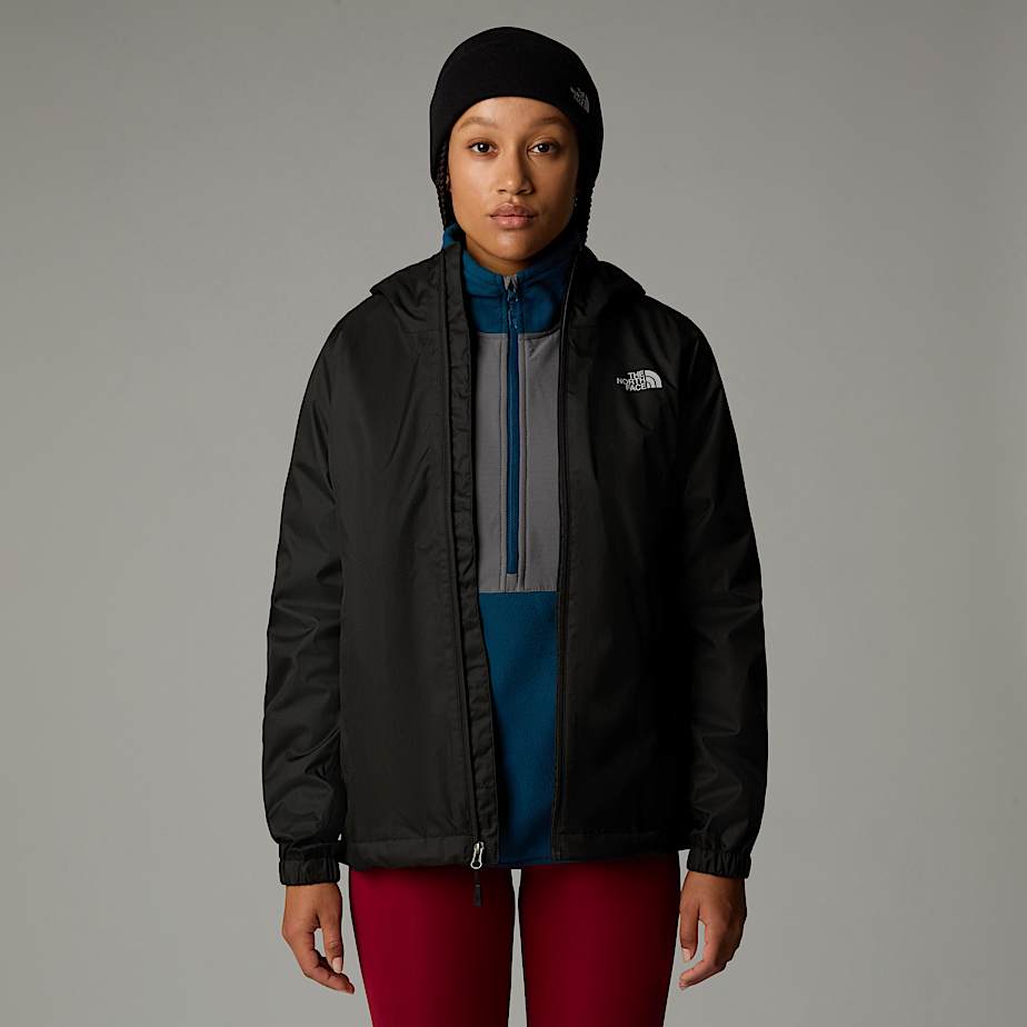 Women The North Face Quest Hooded Jackets Black | NF0A29K1C