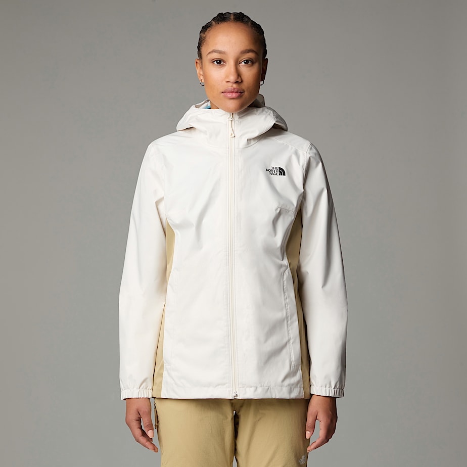 Women The North Face Quest Zip-In Jackets White | NF0A66X2X