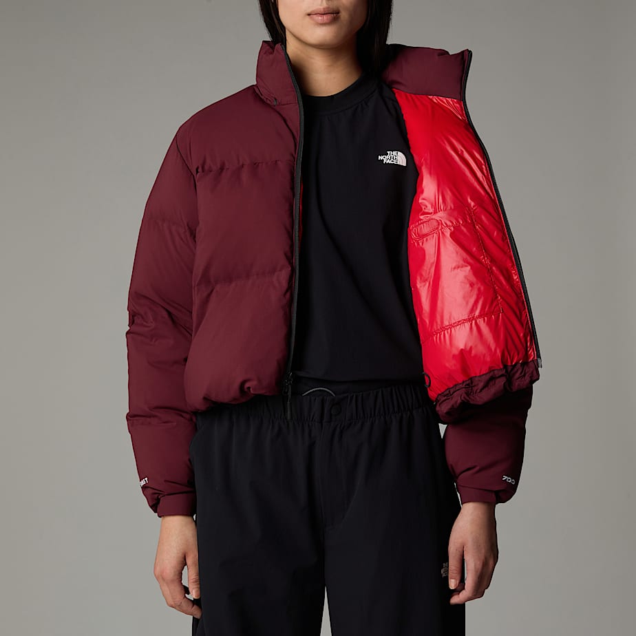 Women The North Face RMST Convertible Nuptse Jackets Red | NF0A90P5J
