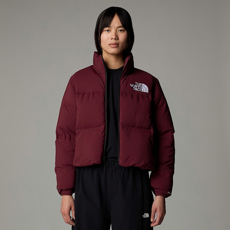 Women The North Face RMST Convertible Nuptse Jackets Red | NF0A90P5J