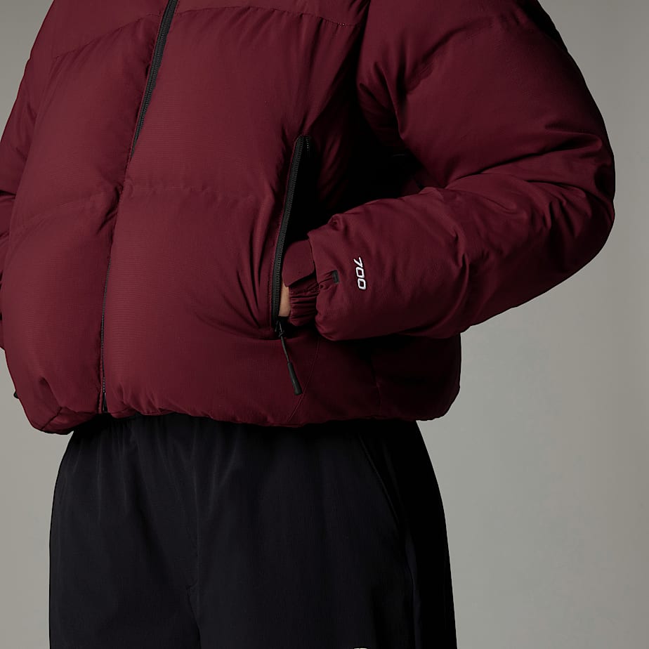 Women The North Face RMST Convertible Nuptse Jackets Red | NF0A90P5J