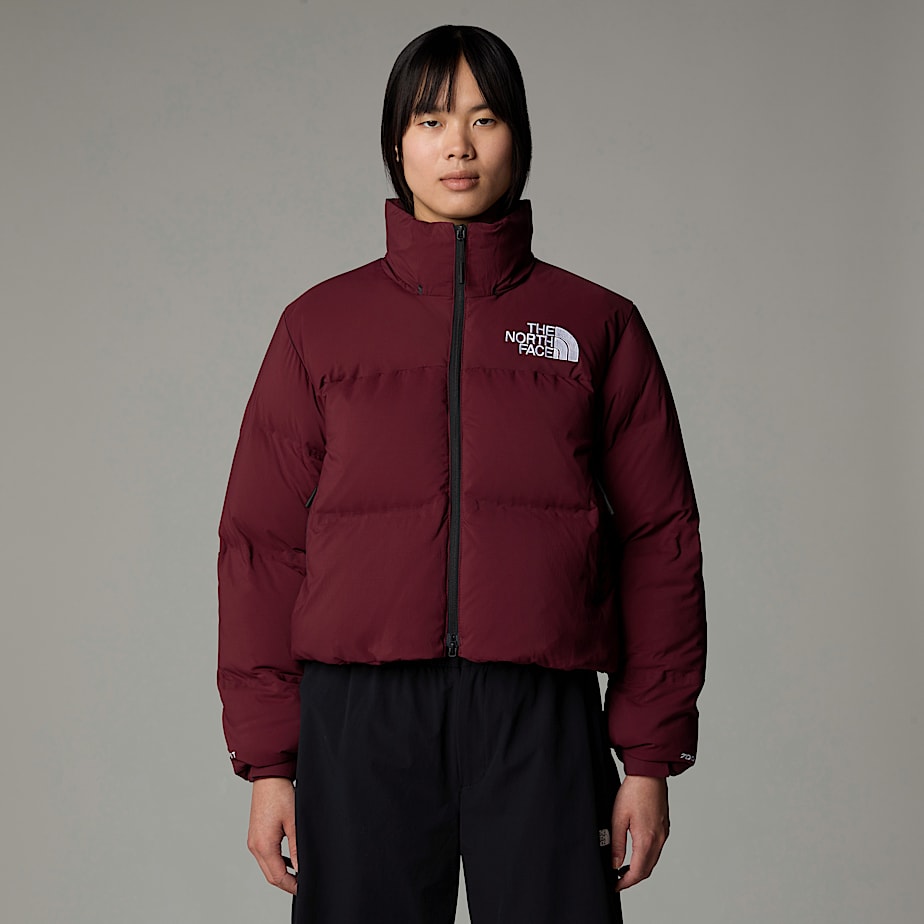 Women The North Face RMST Convertible Nuptse Jackets Red | NF0A90P5J
