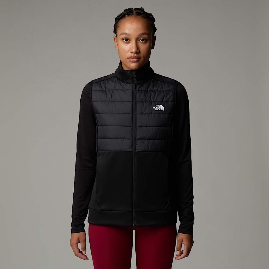 Women The North Face Reaxion Hybrid Vest Black | NF0A88U1Q