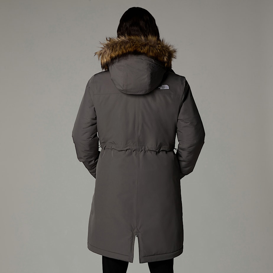 Women The North Face Recycled Zaneck Parka Grey | NF0A48A8L