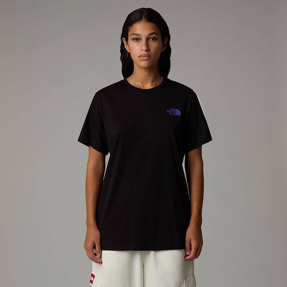 Women The North Face Relaxed Redbox Graphic T Shirts Black | NF0A22G7V