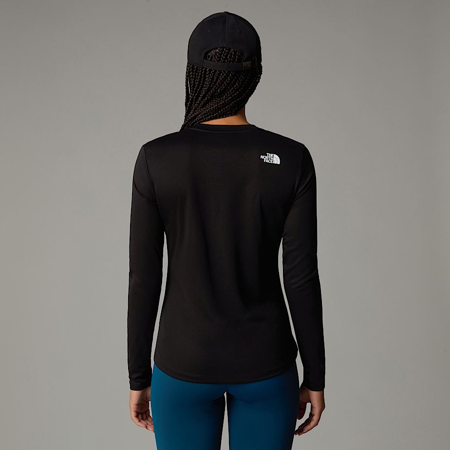 Women The North Face Shadow Long-Sleeve T Shirts Black | NF0A67G7R