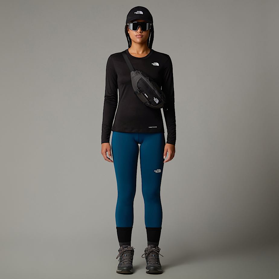 Women The North Face Shadow Long-Sleeve T Shirts Black | NF0A67G7R