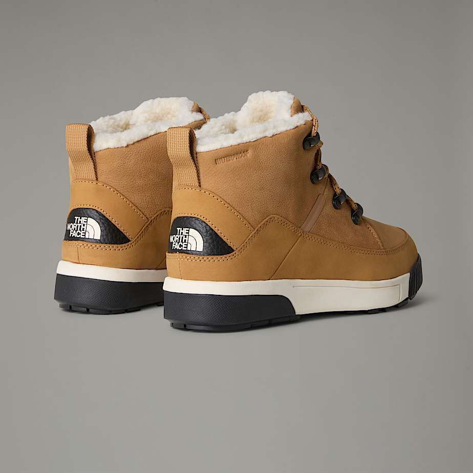 Women The North Face Sierra Waterproof Street Boots Brown | NF0A52B1B