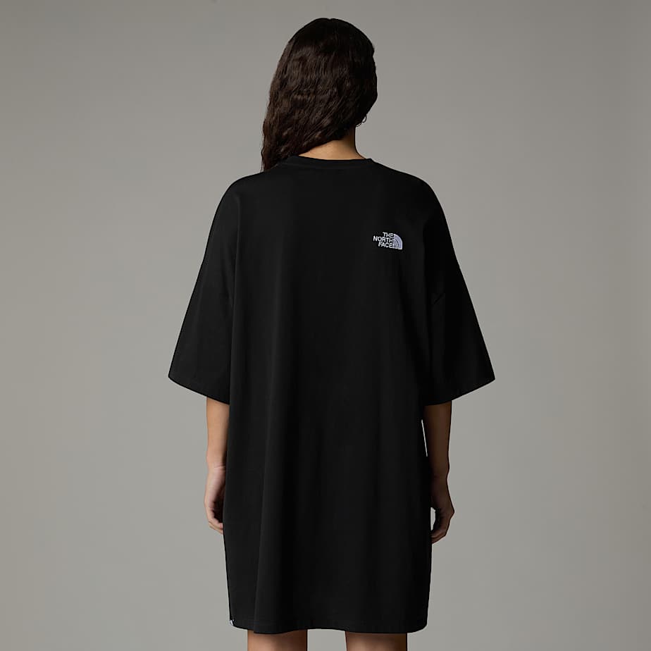 Women The North Face Simple Dome T-Shirt Dress Black | NF0A99V7V