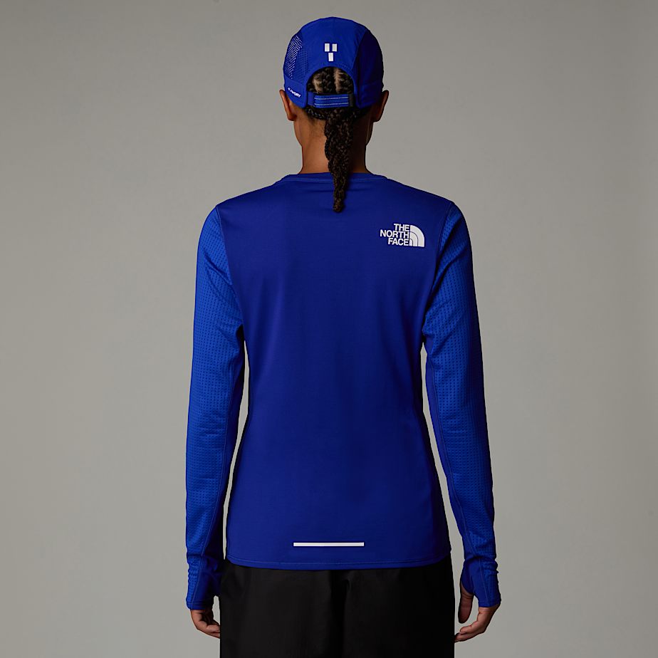Women The North Face Summit Altimetro Long-Sleeve T Shirts Blue | NF0A17P8O