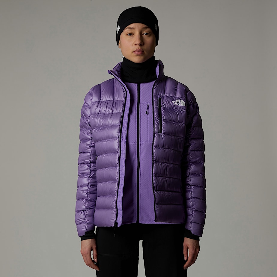 Women The North Face Summit Breithorn Down Jackets Purple | NF0A25P1W