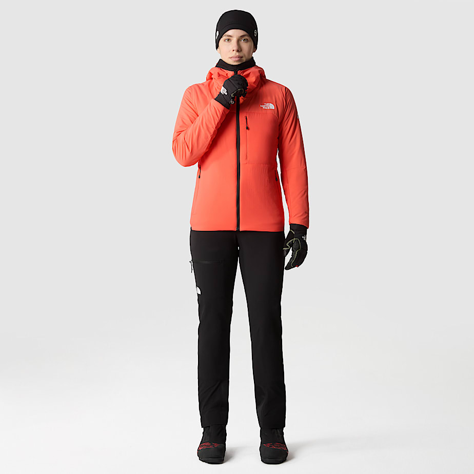 Women The North Face Summit Casaval Midlayer Hoodie Jackets Coral | NF0A53N3L